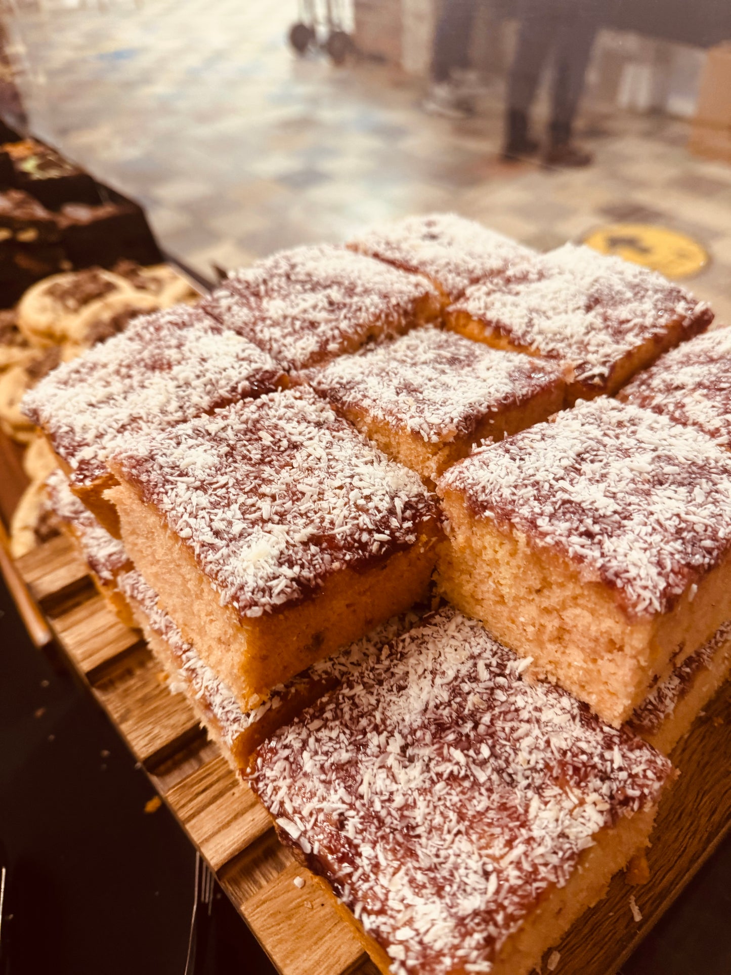 Very Berry Jam and Coconut Sponge Cake