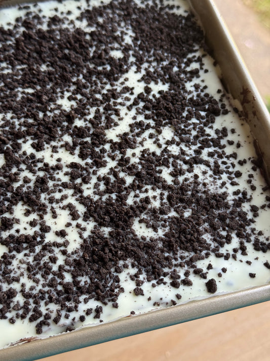 White Chocolate Oreo Brownie